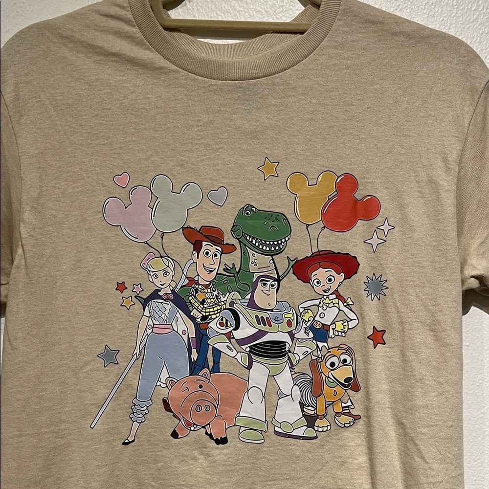Toy Story Character T-Shirt Pixar Disney Gildan Cotton Tee Vacation Time!